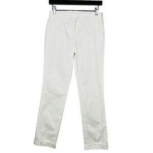 Sacoor Brothers Womens Trouser Cuffed Ankle Career Casual Bone - 8